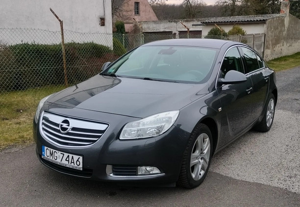 Opel Insignia cena 22500 przebieg: 199594, rok produkcji 2010 z Strzelno małe 37